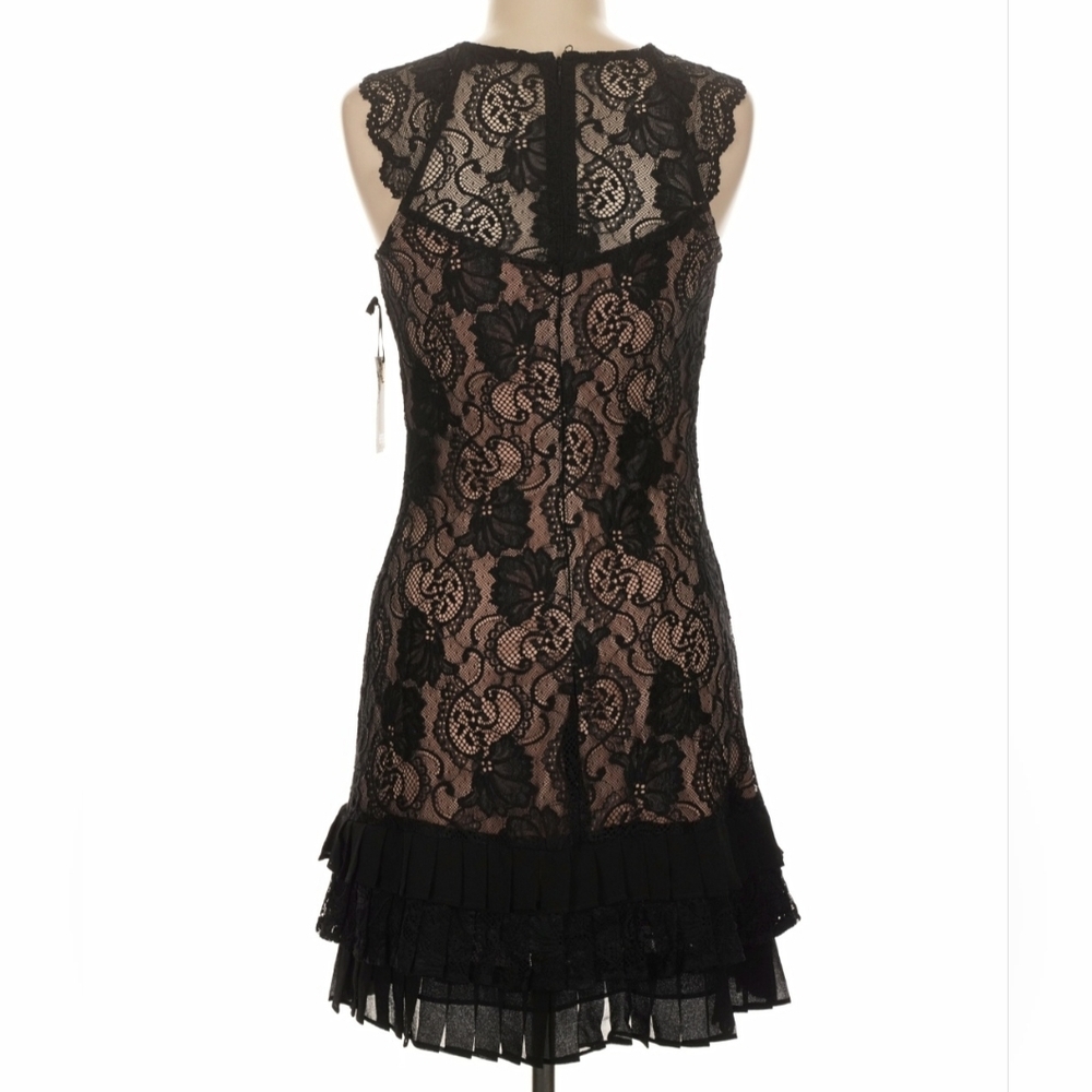 Kensie Lace Ruffled-Hem Dress, Size 6 - Picture 5 of 7
